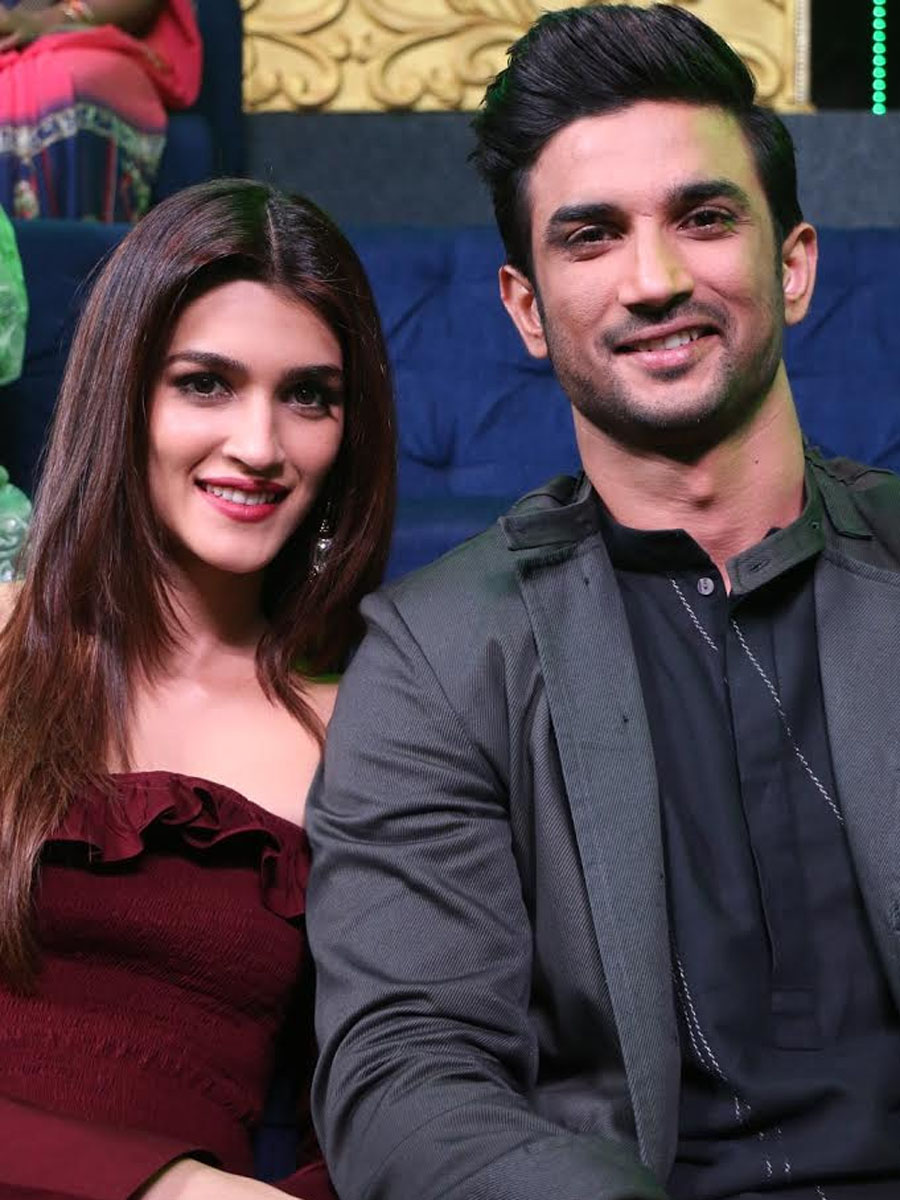 Kriti Sanon and Sushant Singh Rajput