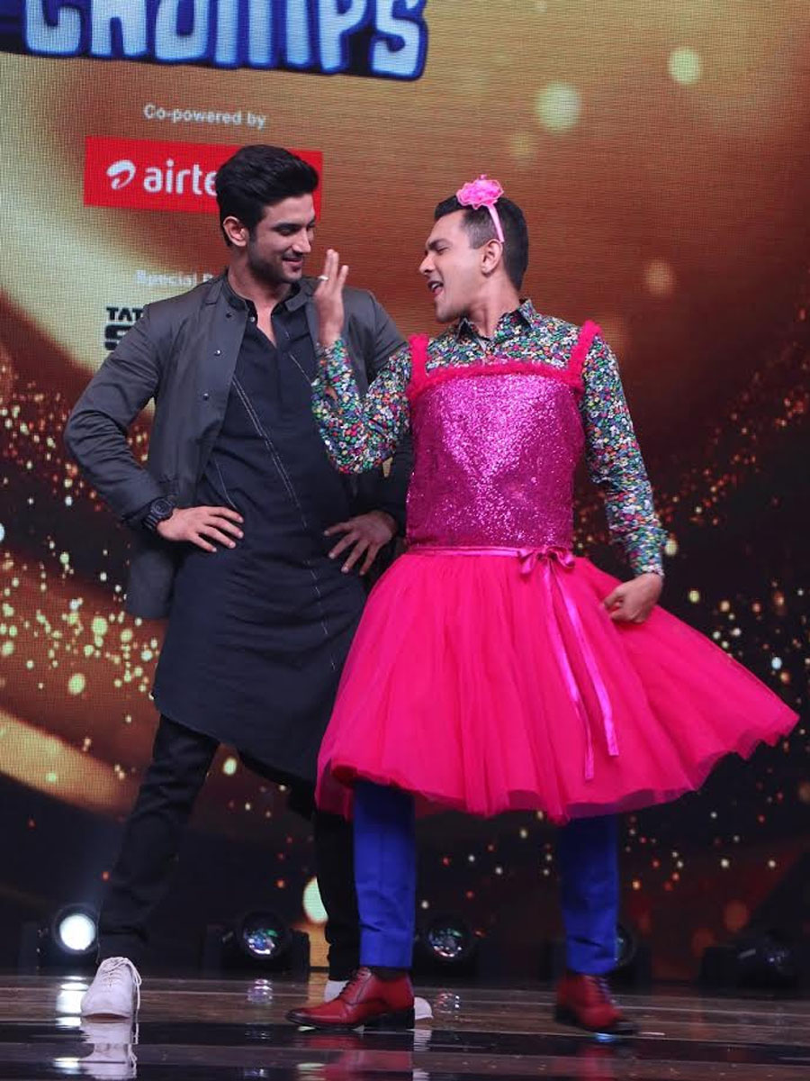 Sushant Singh Rajput and Aditya Narayan