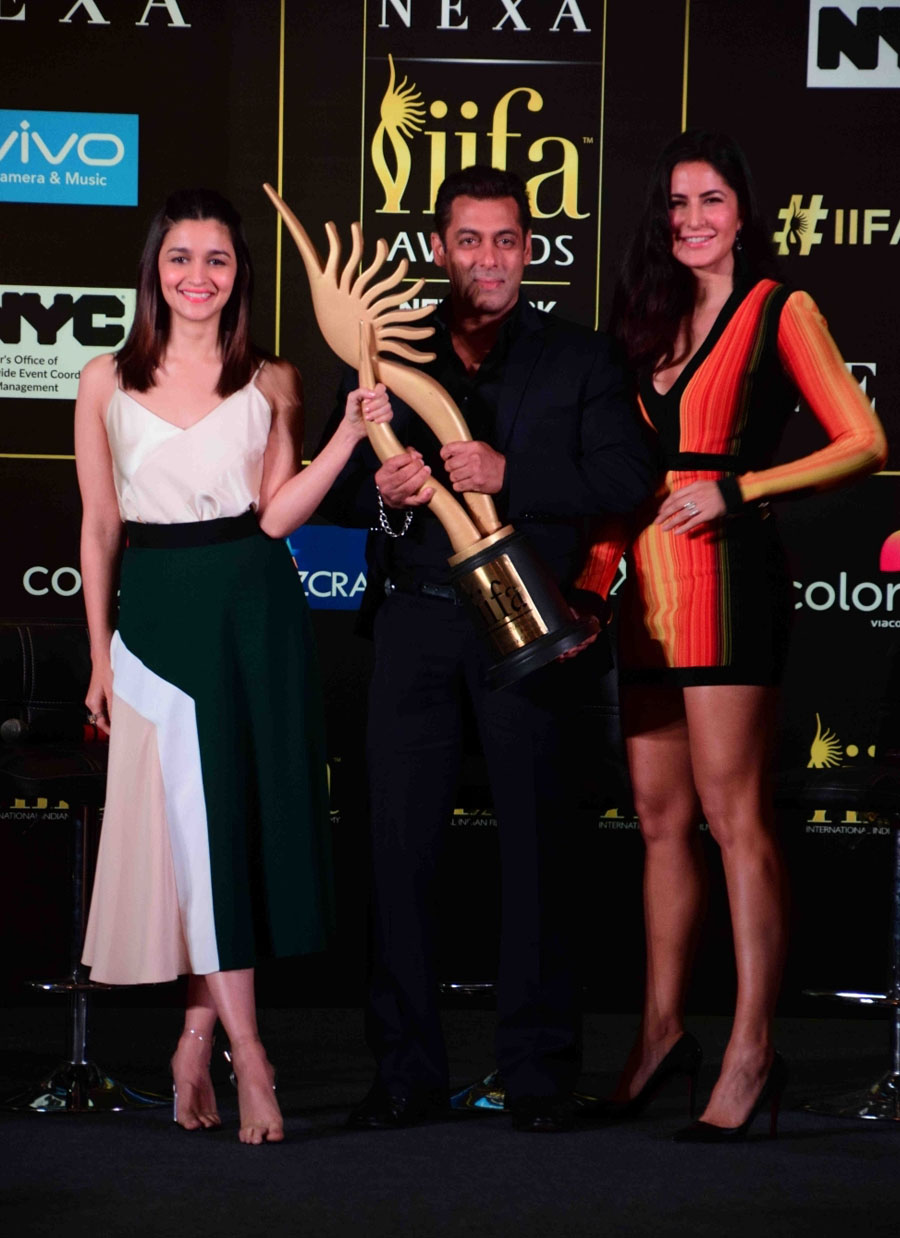 Salman, Katrina and Alia announce IIFA 2017