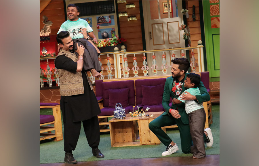 Team of Bank Chor on The Kapil Sharma Show