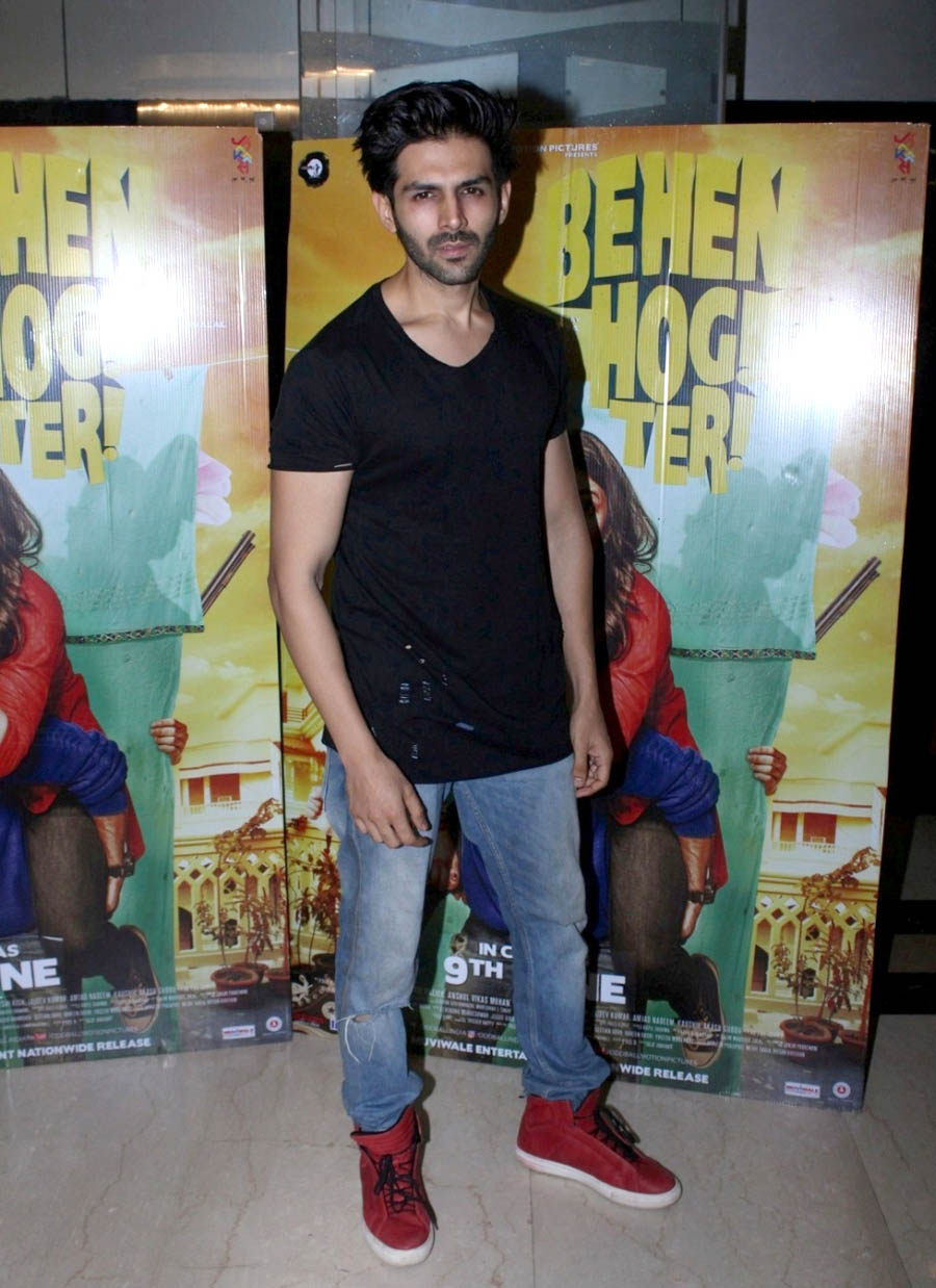 Screening of Behen Hogi Teri