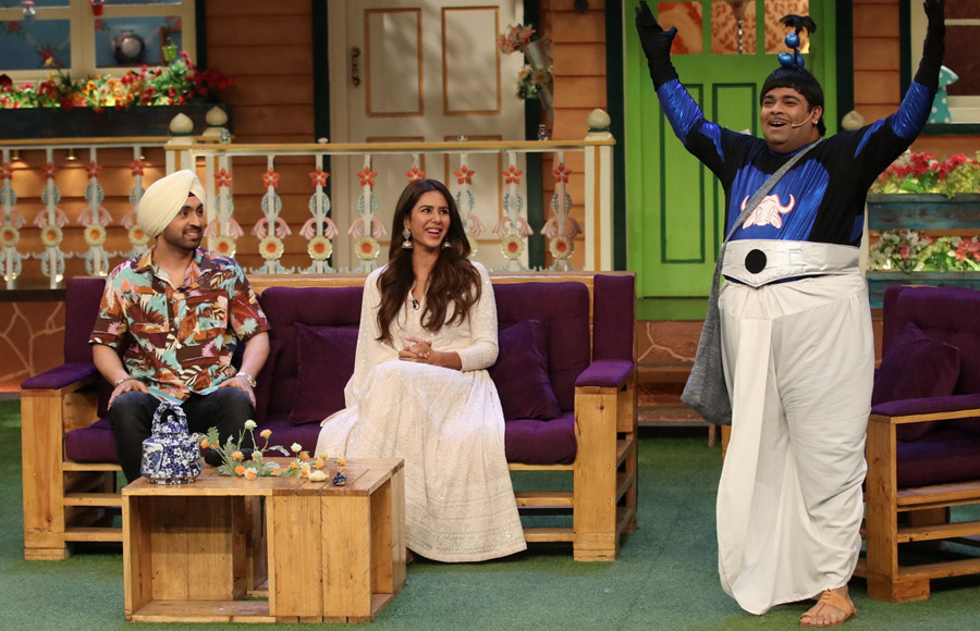 Cast of Super Singh on The Kapil Sharma Show