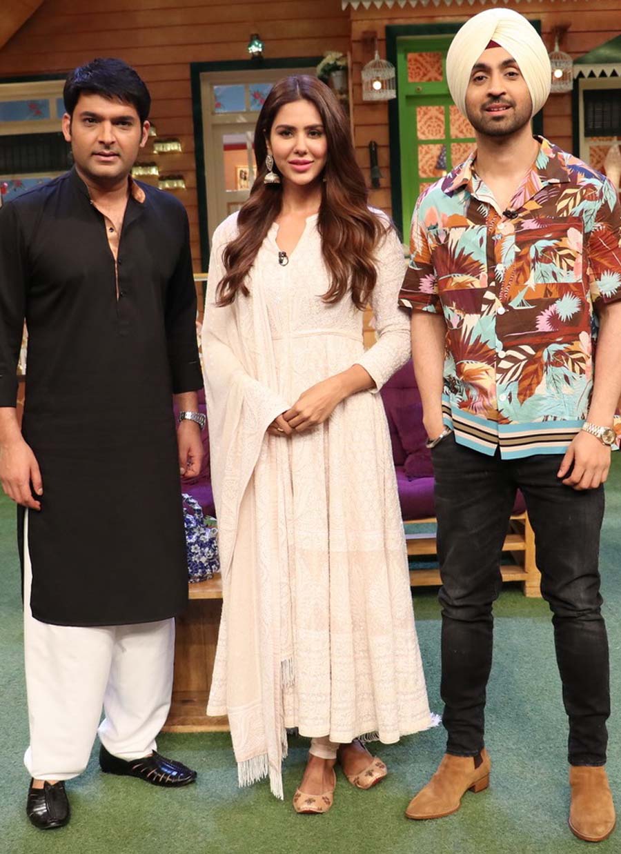 Cast of Super Singh on The Kapil Sharma Show