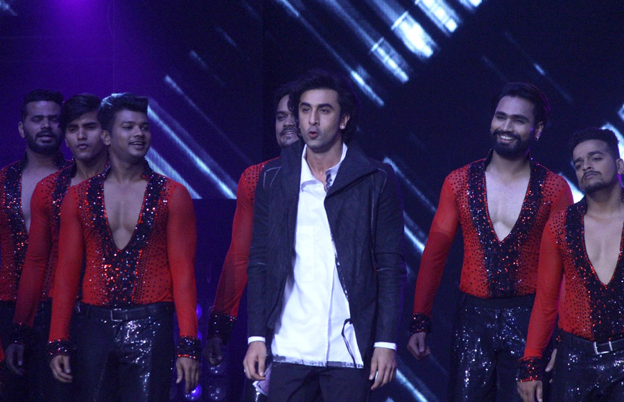 Jagga Jasoos team at Nach Baliye's Grand finale