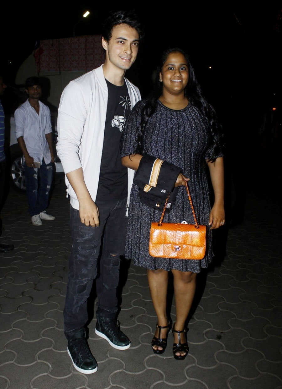 Arpita and Ayush Sharma