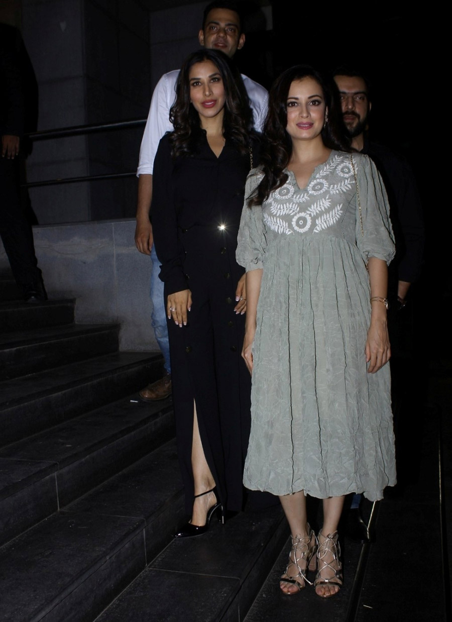 Sophie Choudry and Dia Mirza 