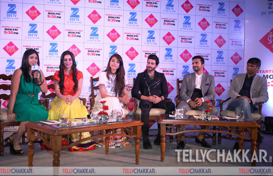 Producer Ekta Kapoor along with the cast of Kundali Bhagya & Zee TV  Deputy Business head Deepak Rajadhyaksha