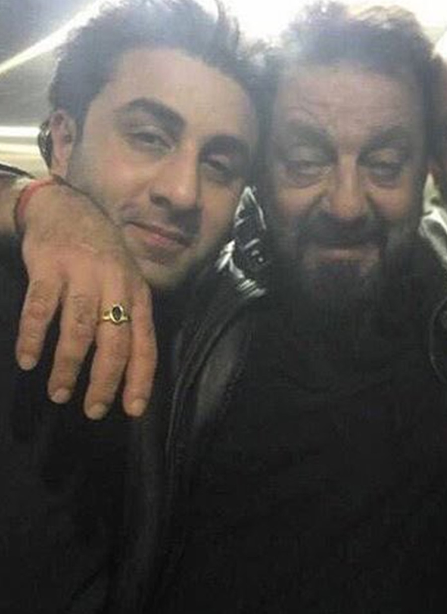 Sanjay Dutt and Ranbir Kapoor