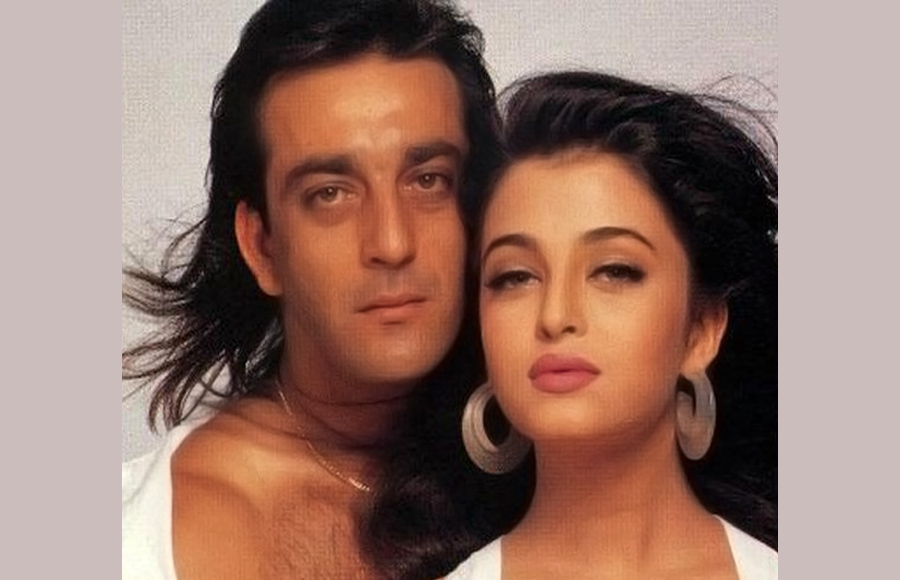 Sanjay dutt with Aishwarya Rai Bachchan