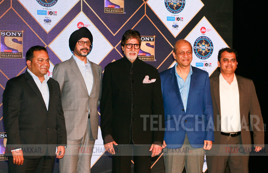 Mr Danish Khan, Mr NP Singh, Mr Amitabh Bachchan, Mr Siddhartha Basu and Mr Ashish Golwalkar