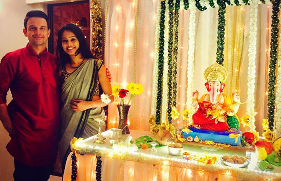 TV celebs with Ganpati 