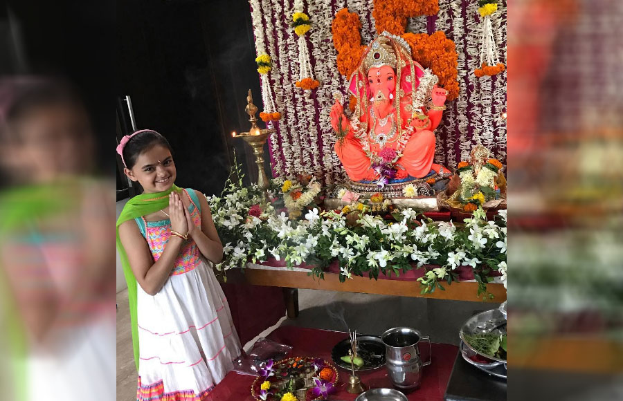 TV celebs with Ganpati 