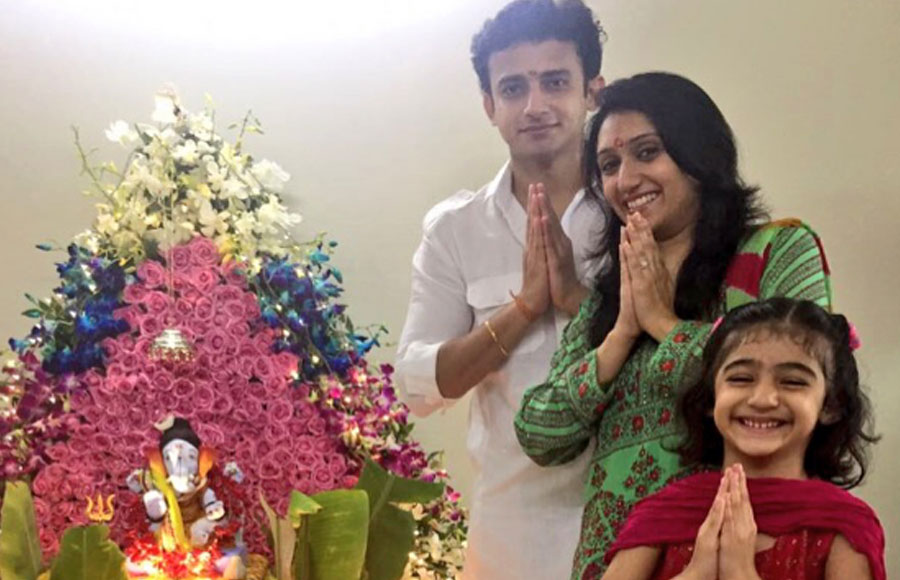 TV celebs with Ganpati 