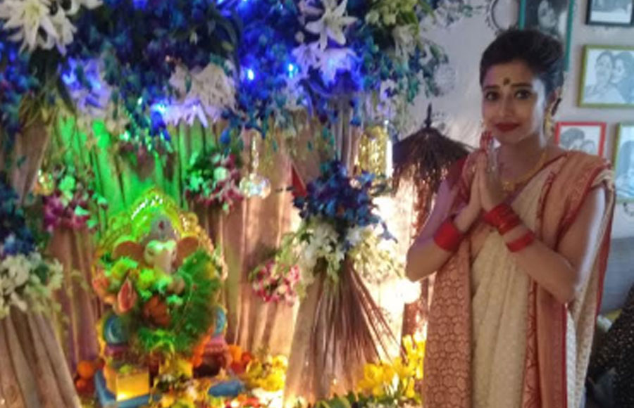 TV celebs with Ganpati 