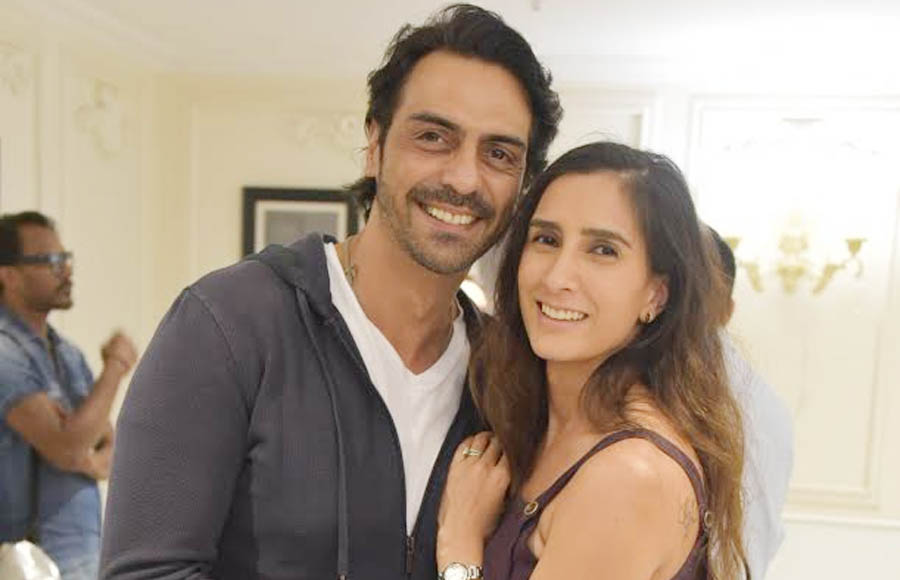 Arjun Rampal & Mehr Jesia Rampal 