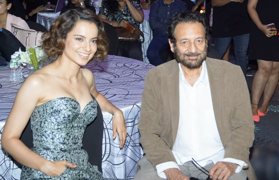 Kangana Ranaut and Shekhar Kapur