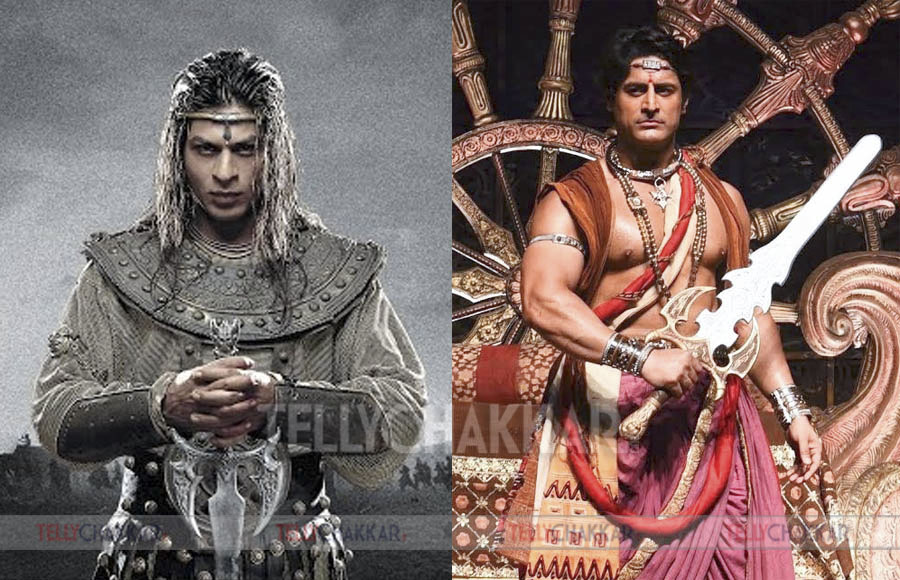 Shah Rukh Khan and Mohit Raina as Ashoka