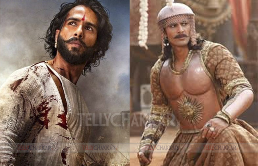 Shahid Kapoor and Rohit Bakshi as Maharaja Ratan Singh