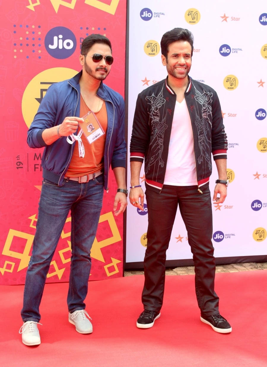 Shreyas Talpade and Tusshar Kapoor