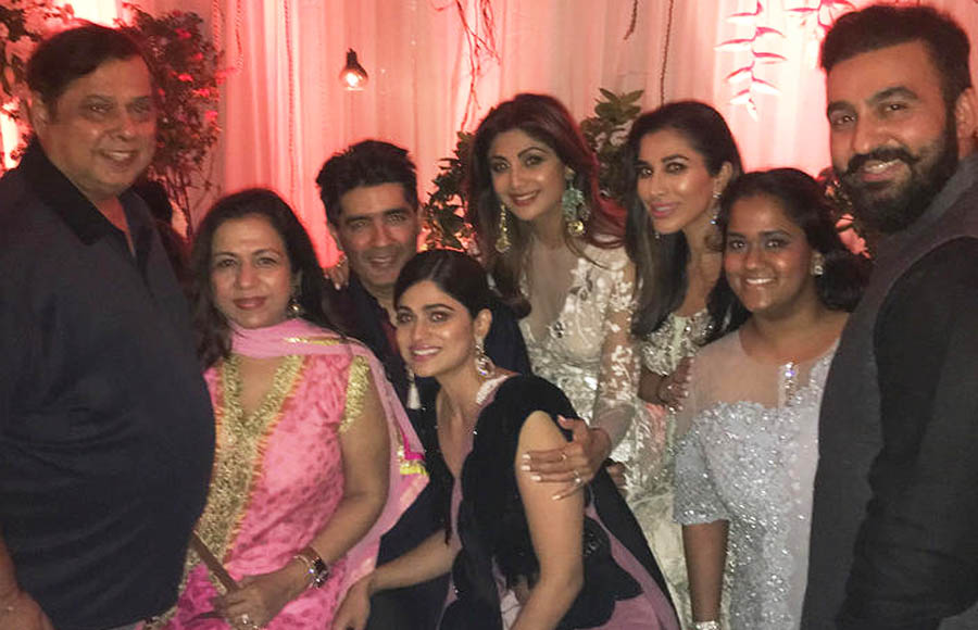 Celebs at Arpita Khan's residence for Pre-Diwali celebration 