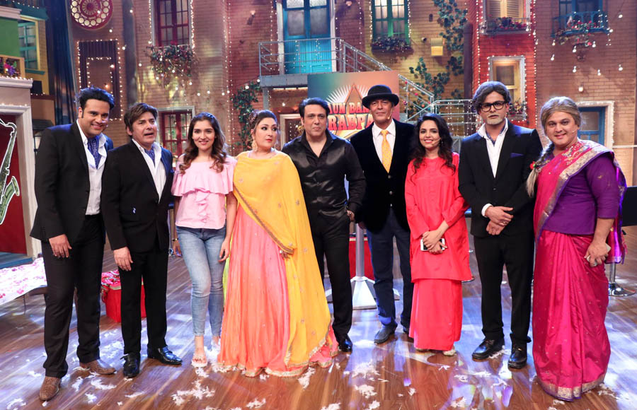  Krushna Abhishek, Sunita Ahuja, Govinda and Chunky Pandey, Sugandha Mishra, Sanket Bhosle, Ali Asgar