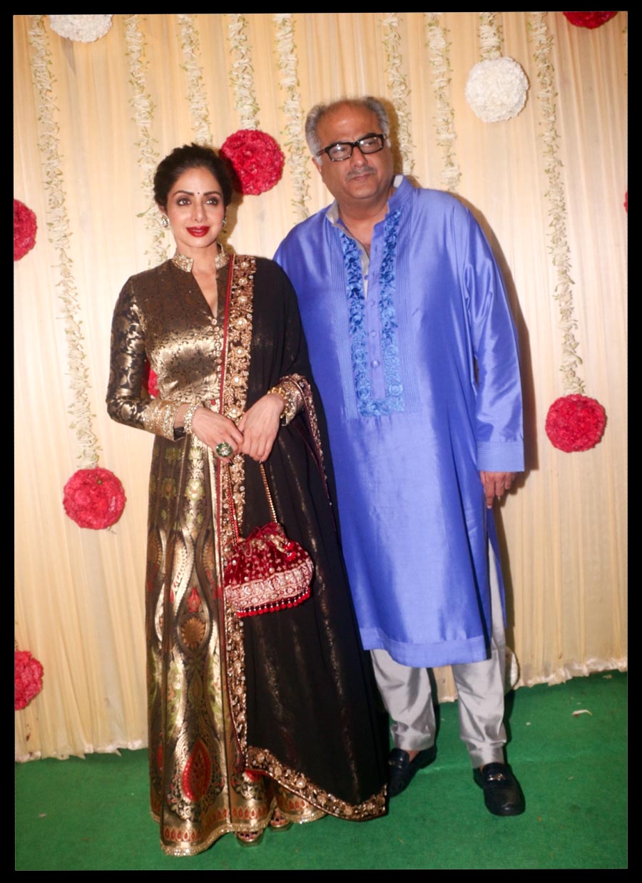  Sridevi and Boney Kapoor