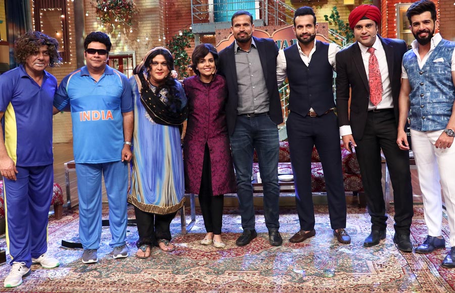 The Drama Company team gets clean bowled by Irfan & Yusuf Pathan