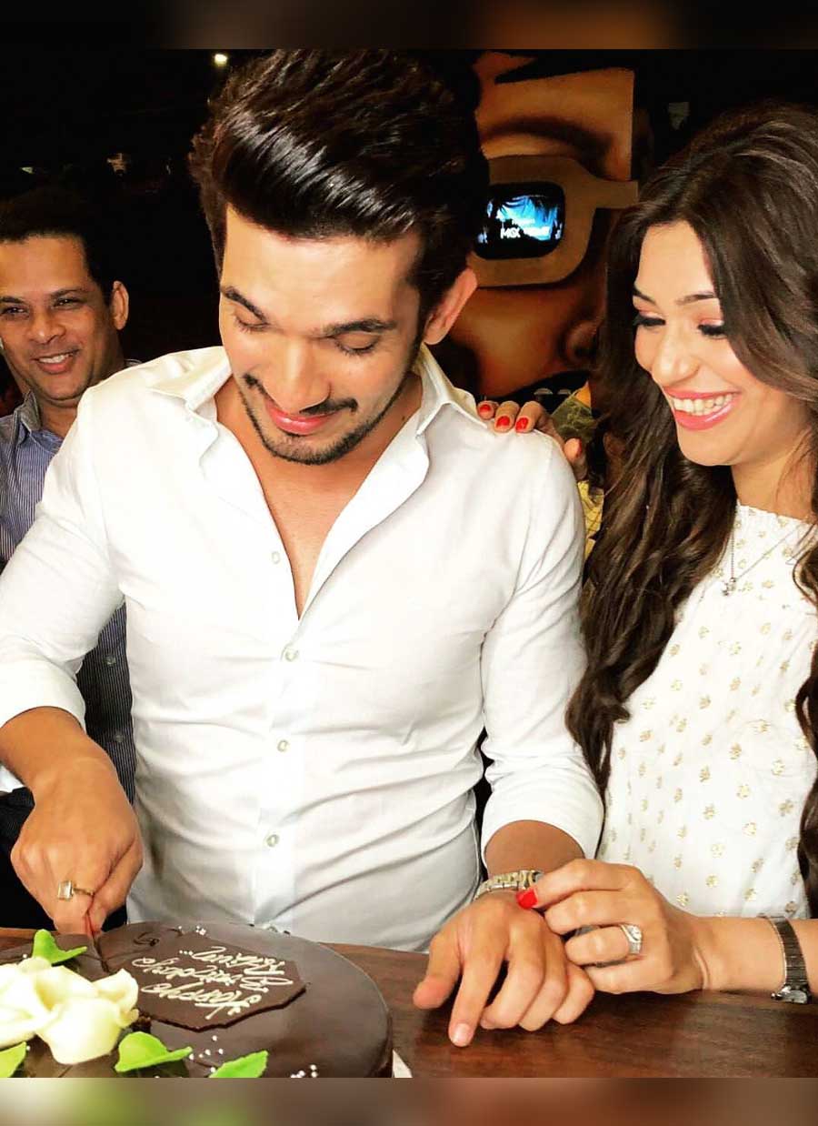 Arjun Bijlani & Neha Swami