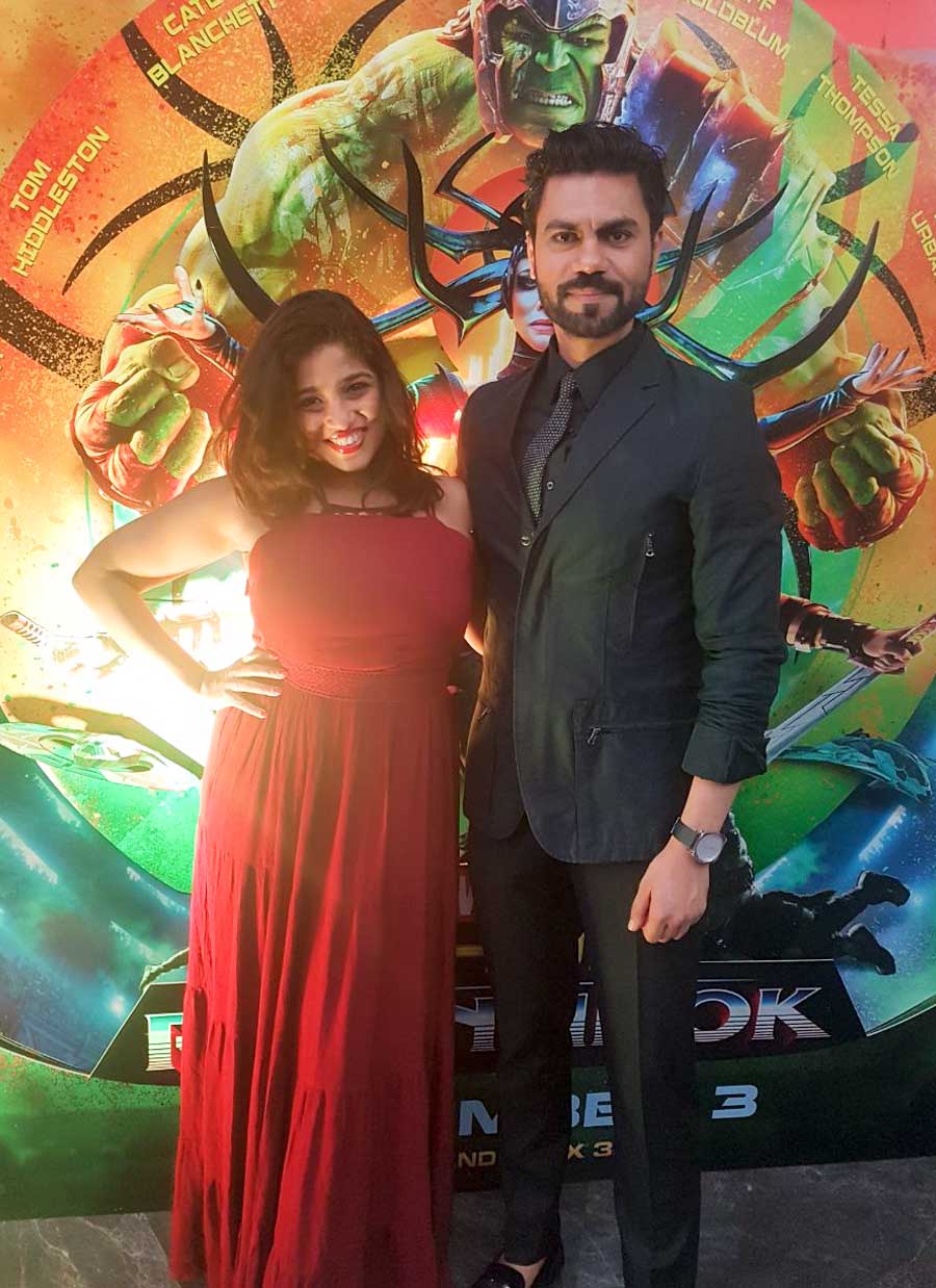 TV celebs attend Thor Ragnarok's premiere