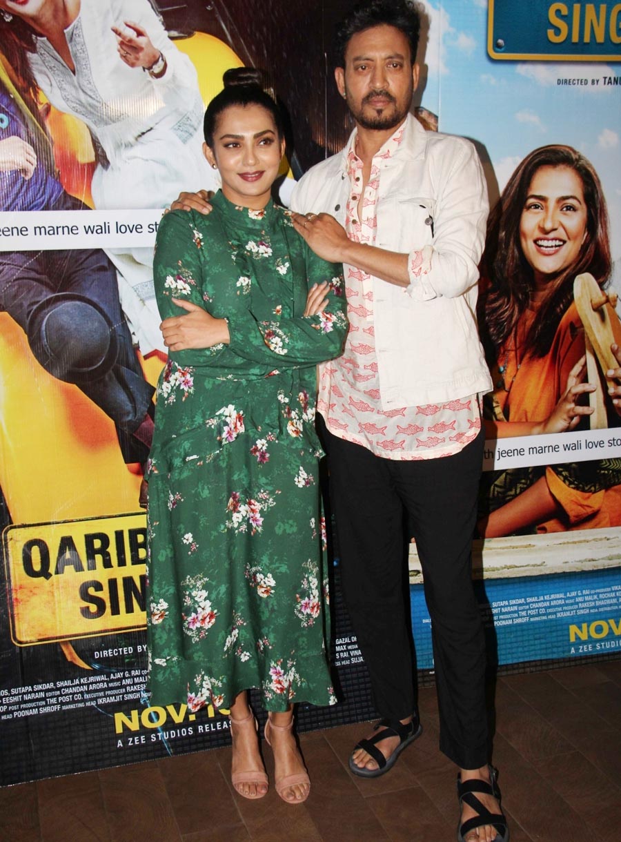 Parvathy Thiruvoth Kottuvata & Irrfan Khan