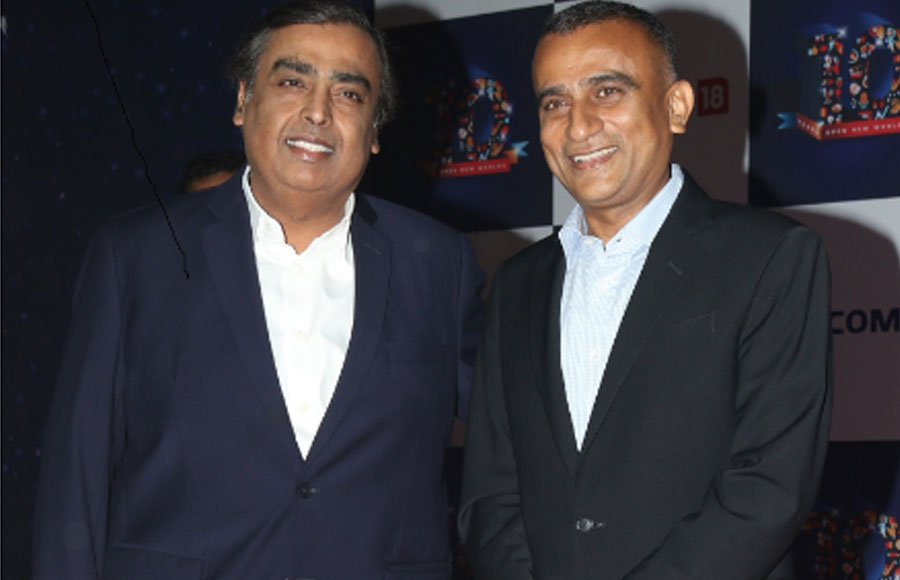  Mukesh Ambani and Sudhanshu Vats