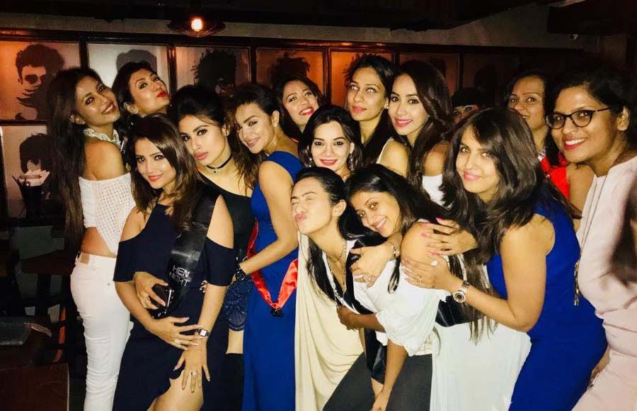 Aashka Goradia's Bachelorette party