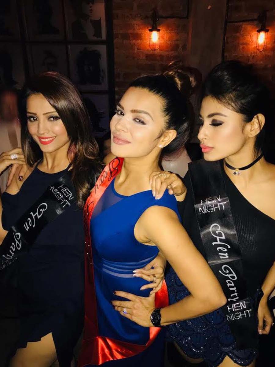 Aashka Goradia's Bachelorette party