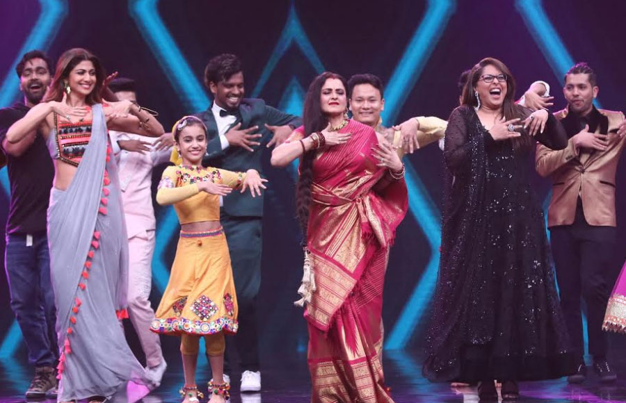 Evergreen Rekha graces Sony TV's Super Dancer 