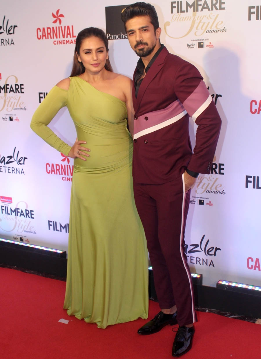 Huma Qureshi and Saqib Saleem