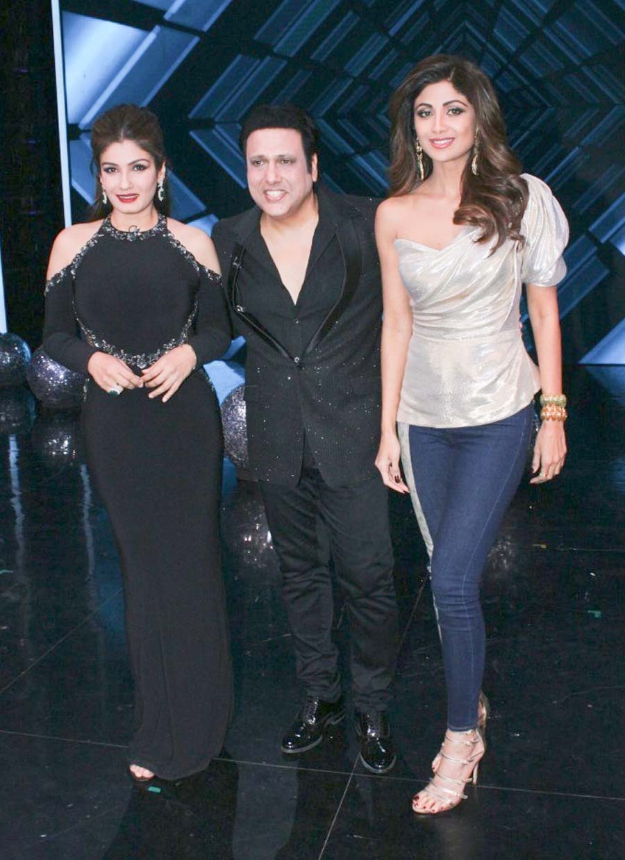 Govinda and Raveena grace Super Dancer