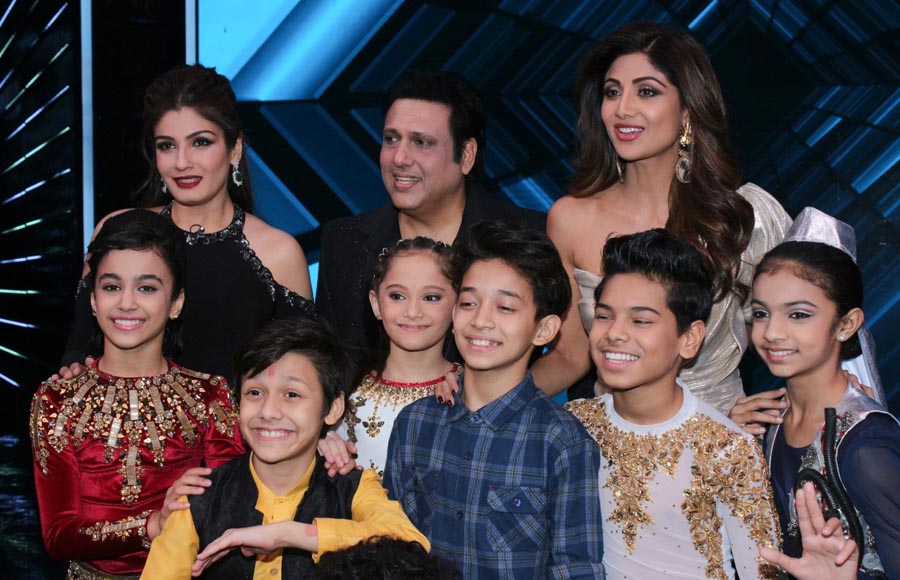 Govinda and Raveena grace Super Dancer