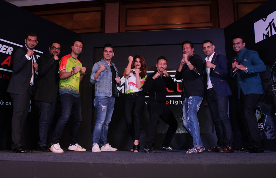 Celebs at the launch of MTV Super Fight League