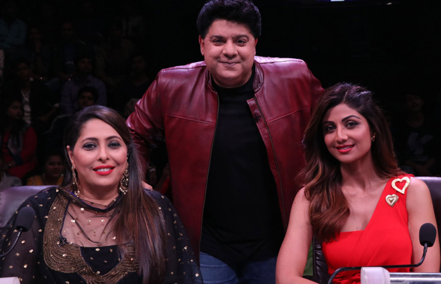 Sajid Khan celebrates Republic Day on the sets of Sony TV's Super Dancer