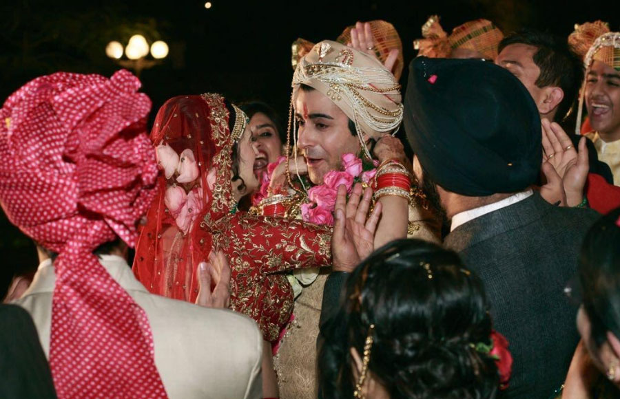 Unseen glimpses from Gautam & Pankhuri's royal wedding