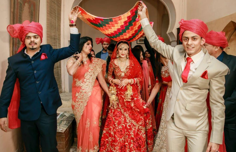 Unseen glimpses from Gautam & Pankhuri's royal wedding