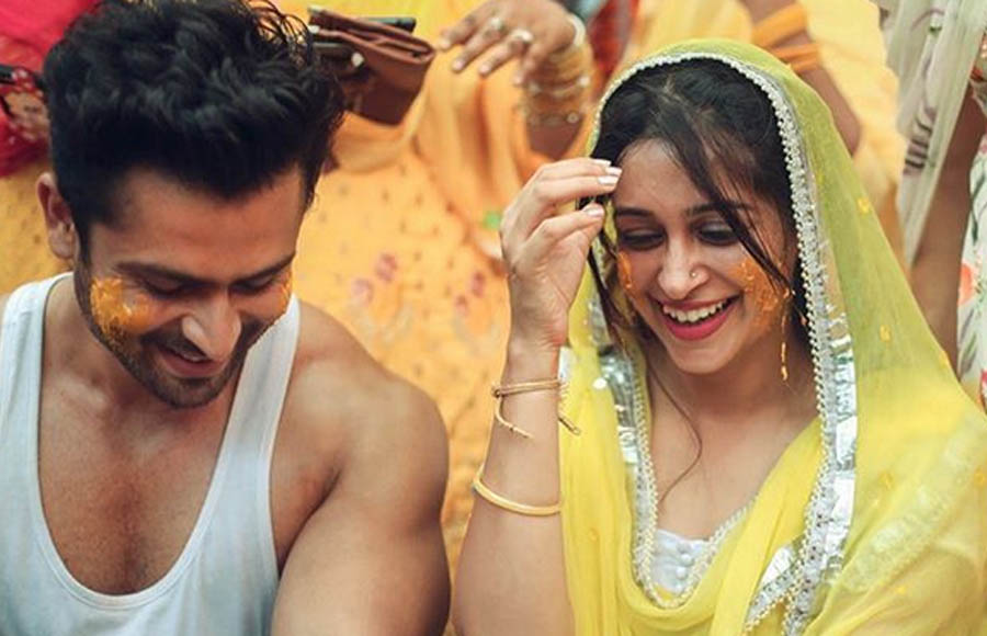 Shoaib Ibrahim-Dipika Kakar's Haldi Cermony