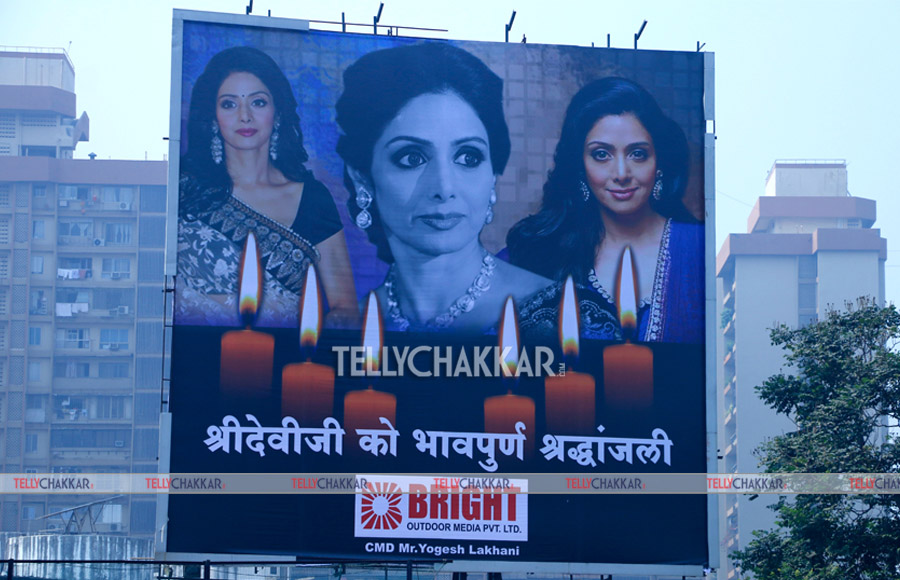 Sridevi's last rites will be penned in the history