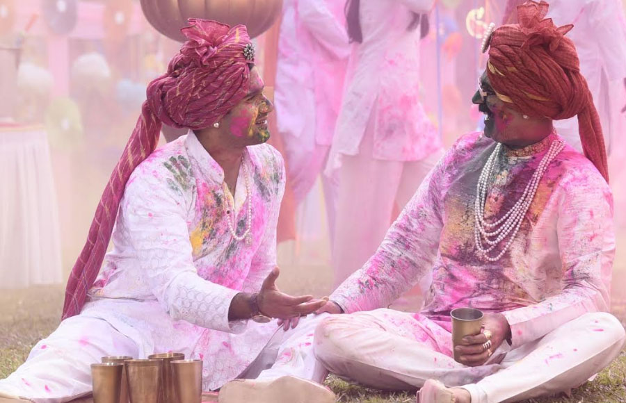 A colourful Holi sequence from Rishta Likhenge Hum Naya