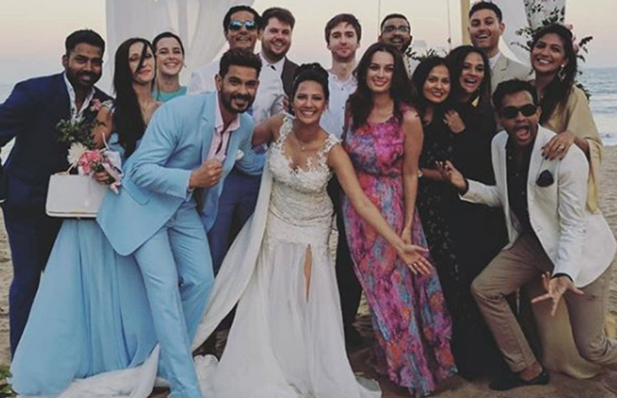 In pics: Rochelle Rao and Keith Sequeira's white wedding!  