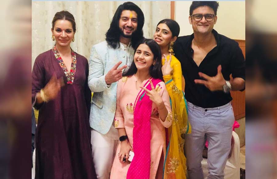 In pics: Kunal Jaisingh-Bharati Kumar's engagement 