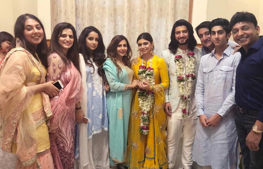 In pics: Kunal Jaisingh-Bharati Kumar's engagement 