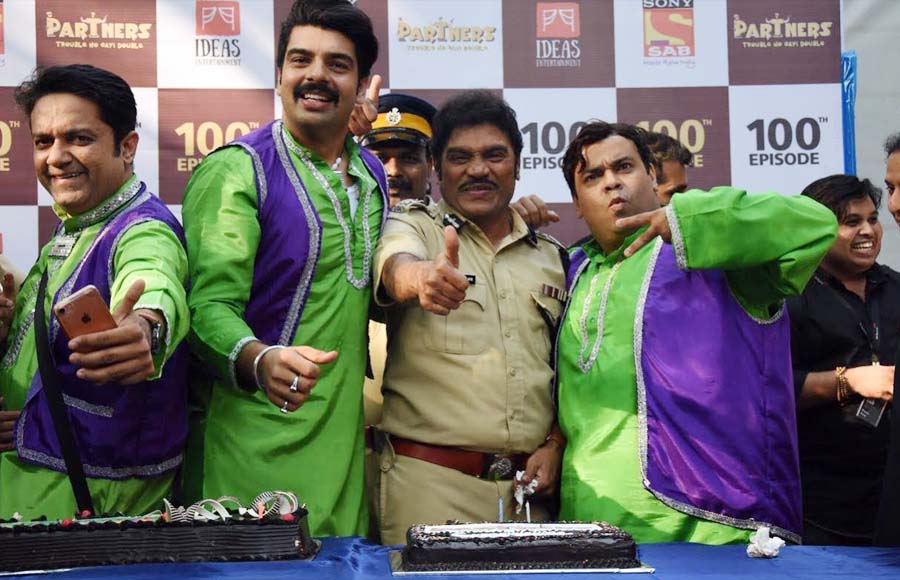 In pics: SAB TV's Partners complete 100 episodes