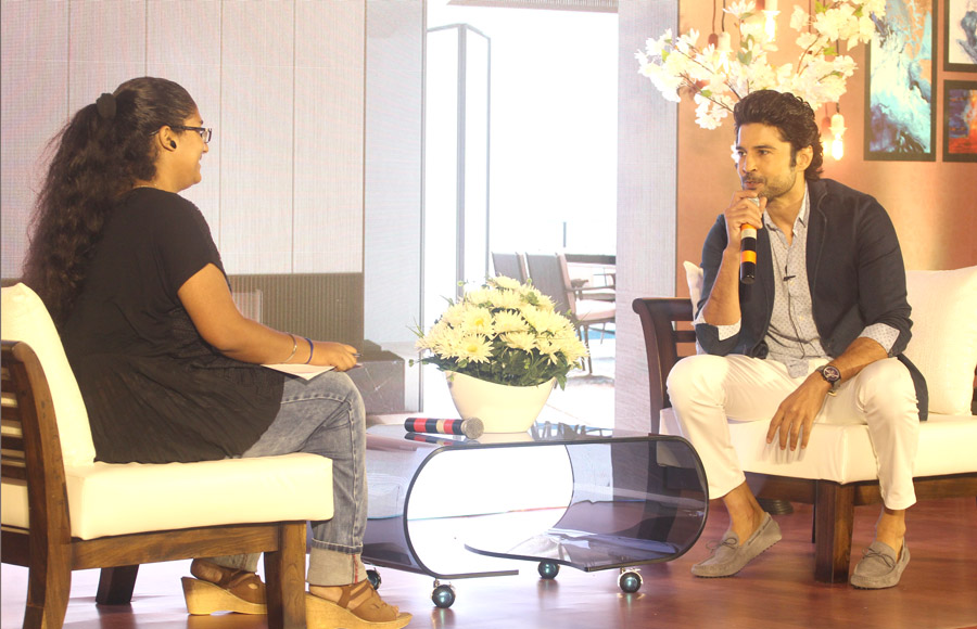 Rajeev Khandelwal with his Fan