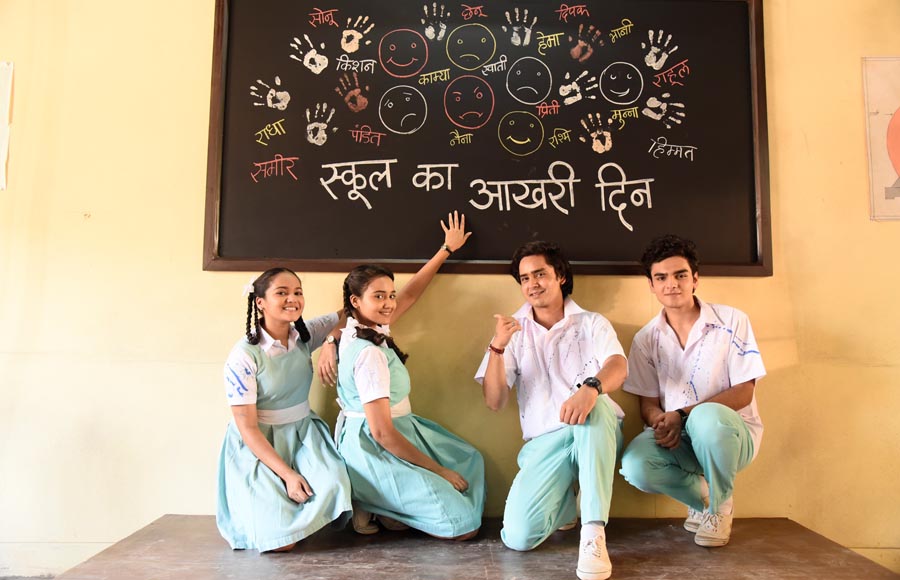 In pics: Yeh Un Dinon Ki actors wrap up school shoot 